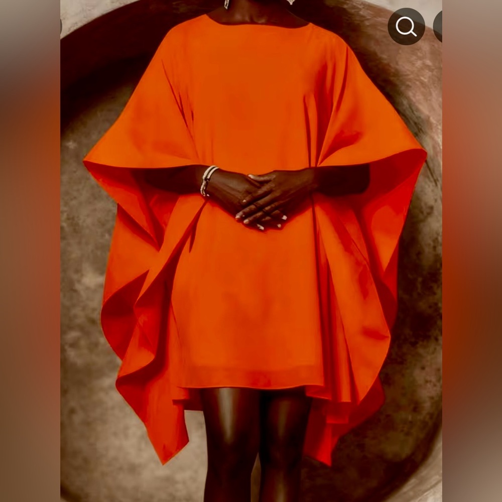 Gracia NWT Fabulous Orange Mini Dress - Picture 3 of 13